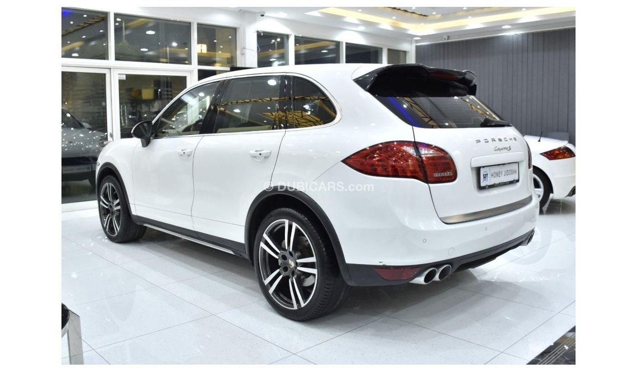 Porsche Cayenne EXCELLENT DEAL for our Porsche Cayenne S ( 2013 Model ) in White Color GCC Specs