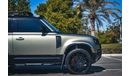 لاند روفر ديفندر 90 X-Dynamic S P400 3.0L Range Rover Defender 90 X-Dynamic P400 V6 2021 Fully loaded In Perfect Cond