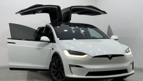 تسلا موديل اكس Long Range 2023 Tesla Model X Long Range, 2028 Tesla Warranty, 2033 Tesla Battery Warranty, Falcon D