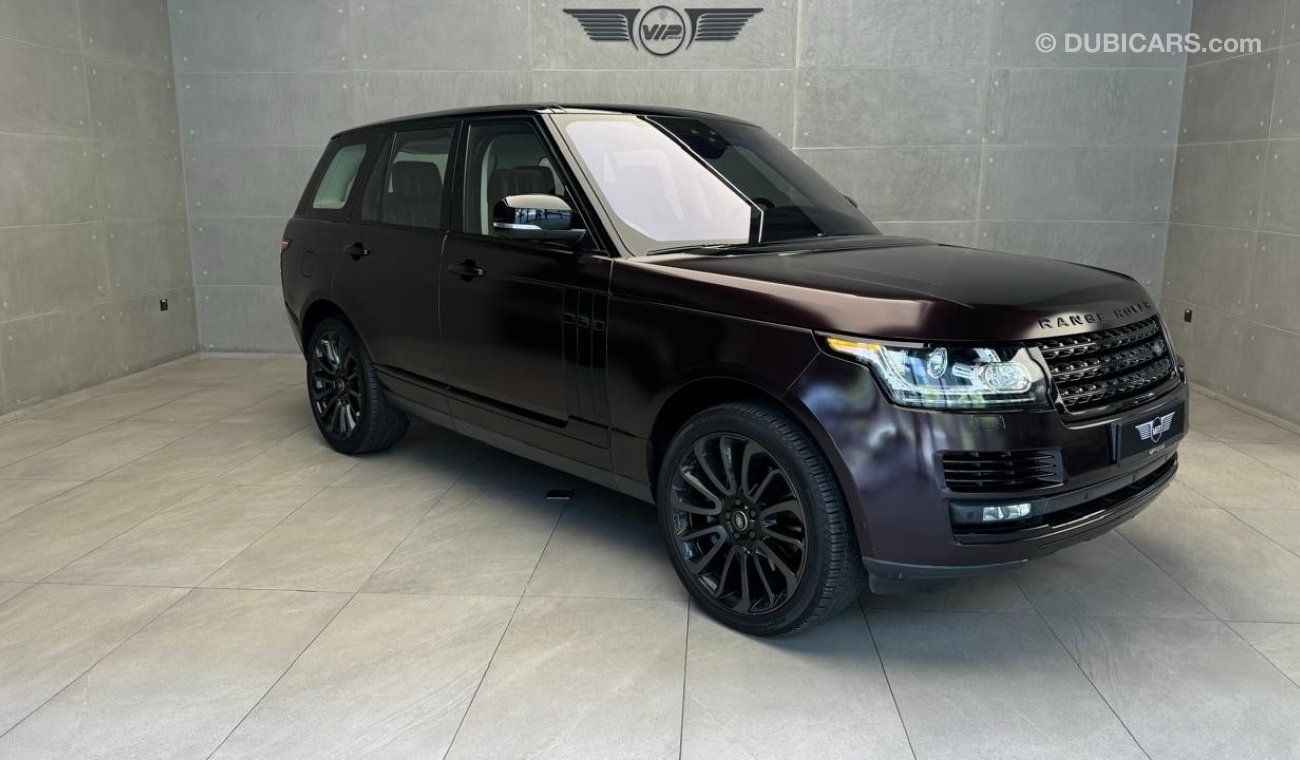 Land Rover Range Rover Vogue Autobiography Vouge autobiography supercharged Gcc low mileage warrant available