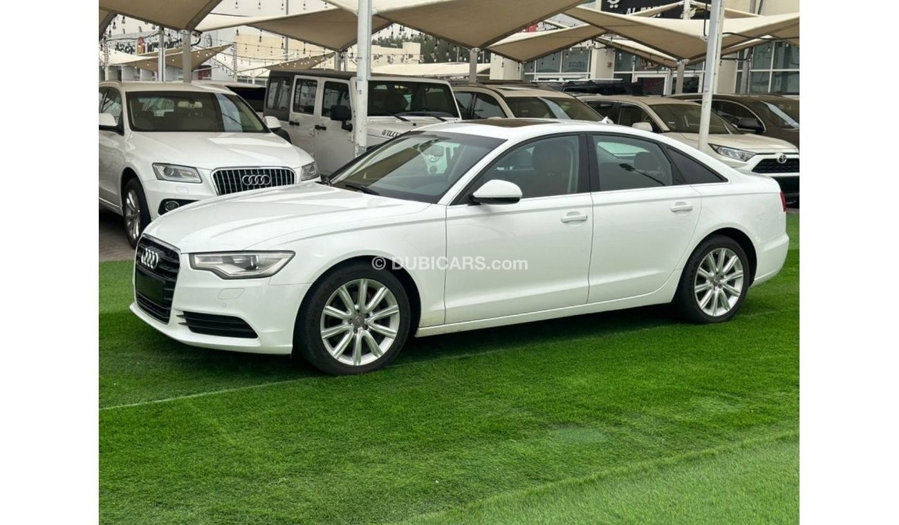 أودي A6 TFSI موديل 2014 GCC CAR PERFECT CONDITION INSIDE AND OUTSIDE FULL OPTION SUN ROOF