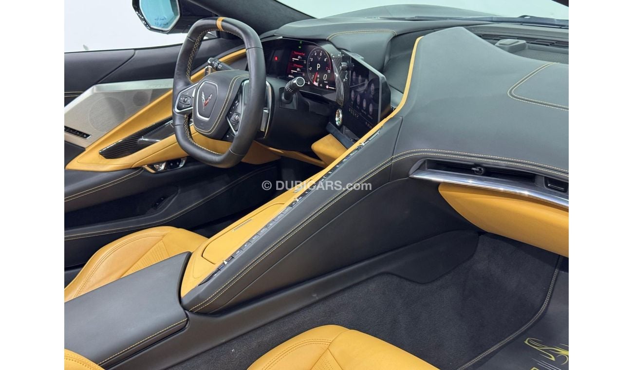 شيفروليه كورفت 3LT 6.2L (490 HP) Convertible 2020 Chevrolet Corvette Stingray C8 3LT, Warranty, Full Service Histor