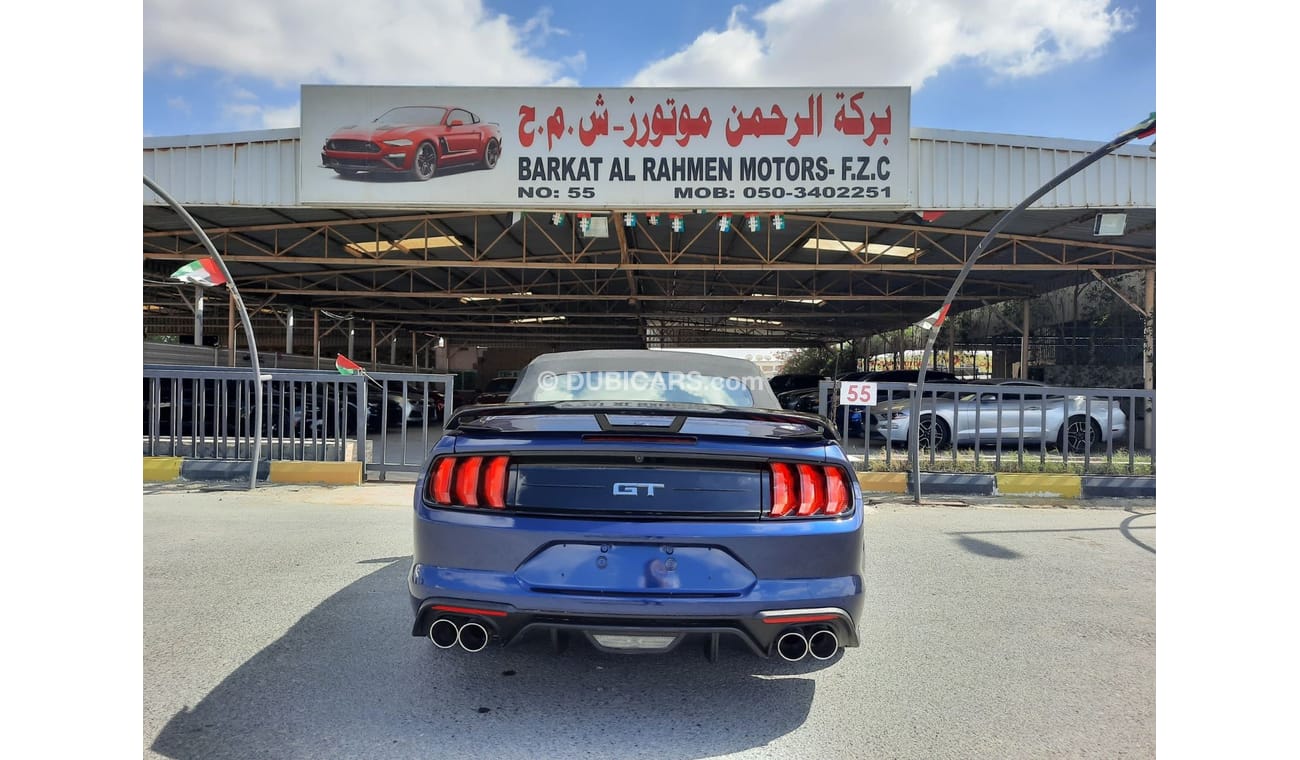 Ford Mustang GT Premium Ford mustang 2019 v8 gt full option Special specifications