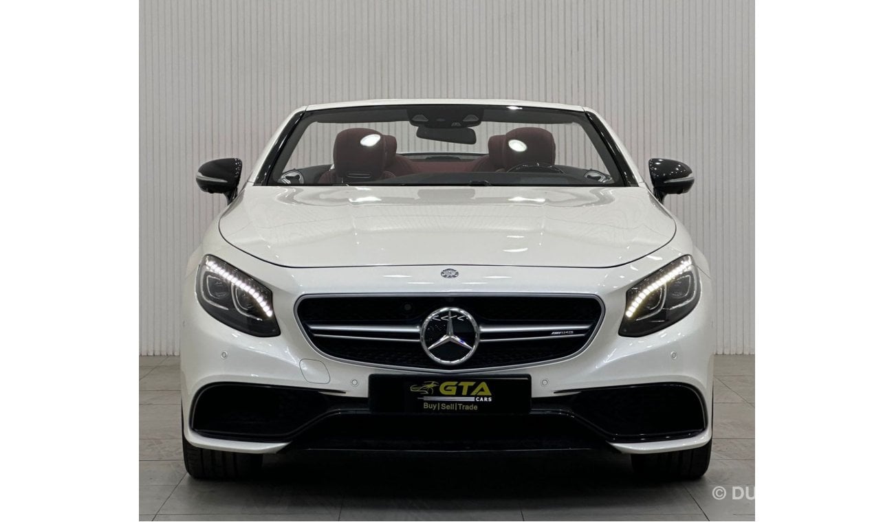 Mercedes-Benz S 63 AMG Coupe 2016 Mercedes S63 4MATIC Cabriolet, Full Service History, GCC