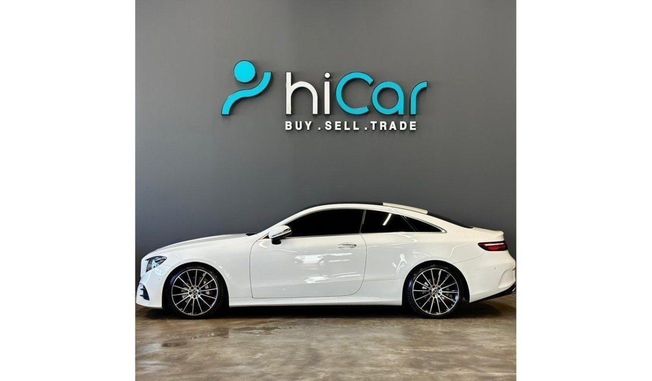 Mercedes-Benz E300 AED 2,145pm • 0% Downpayment • AMG Coupe • 2 Years Unlimited Km's