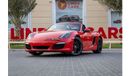 Porsche 718 Boxster Std 2.0L A/T Porsche Boxster 2015 GCC with Flexible Down-Payment.