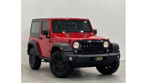 Jeep Willys 2017 Jeep Wrangler Willys Edition, Warranty, Full Jeep Service History, GCC
