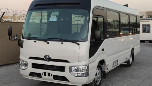 Toyota Coaster 2024 Toyota Coaster High-Roof 23-Seater 4.0L 4-Cyl Turbo Diesel M/T RWD (Auto Closing Door) Export O