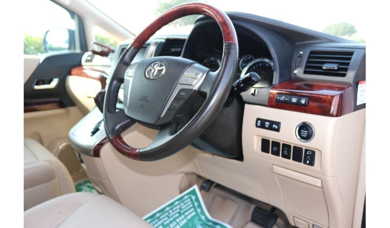 Toyota Alphard TOYOTA ALPHRED VIP  V6 FULL OPTIONS 2012 RIGHT HAND DRIVE