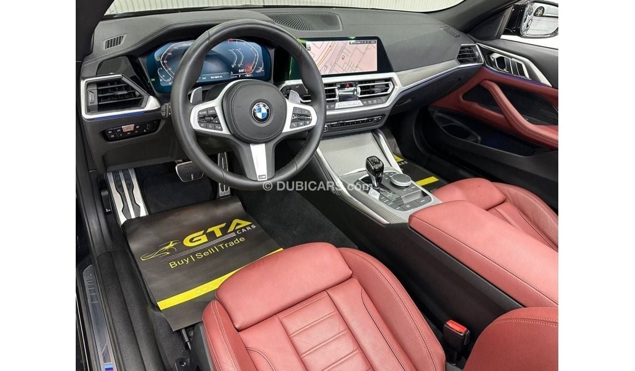 BMW 420i M Sport 2.0L 2022 BMW 420i, October 2026 Warranty + October 2026 Service Contract, GCC