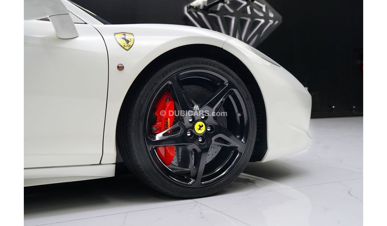 Ferrari 458 Spider | Italia | Type F142 | Used | 2014 | White Bianco Avus