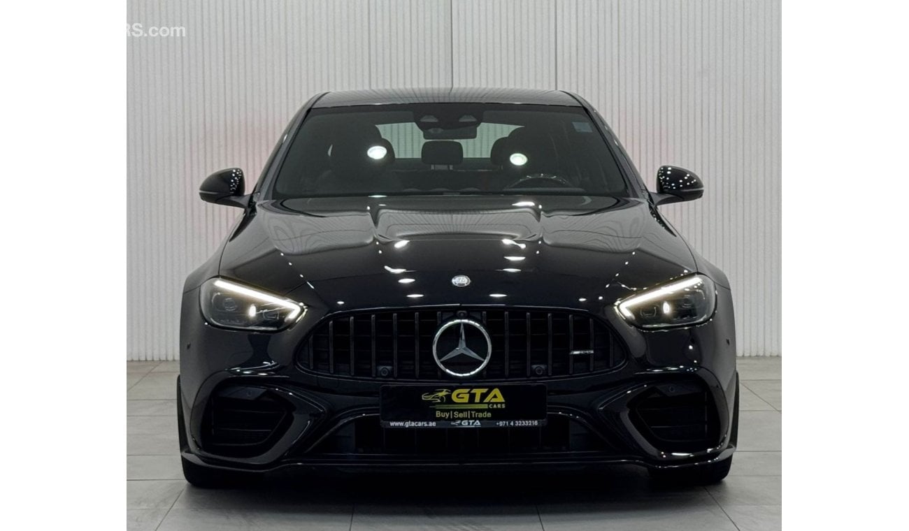 Mercedes-Benz C 63S AMG 2024 Mercedes Benz C63s E Performance, 5 Years Mercedes Warranty, 3 Years Mercedes Service Pack, GCC