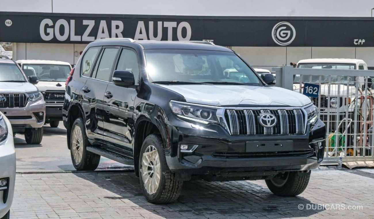 تويوتا برادو Toyota Prado VX 2.7L GCC Model 2023 Black color Inside Black 17" Wheels