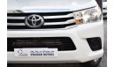 Toyota Hilux AED 1279 PM | 2.7L MT DC 2WD GCC DEALER WARRANTY