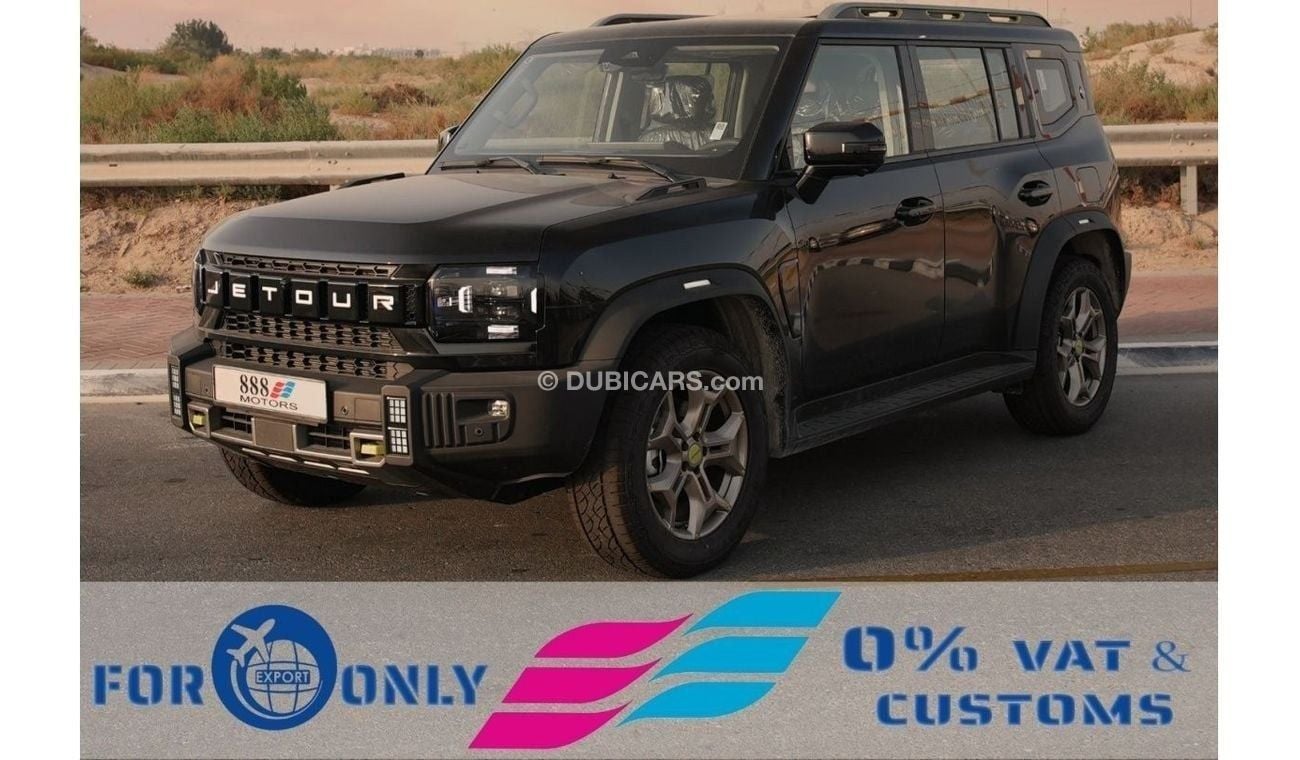 جيتور T2 2024 JETOUR T2 Luxury 4WD  Black 0Km