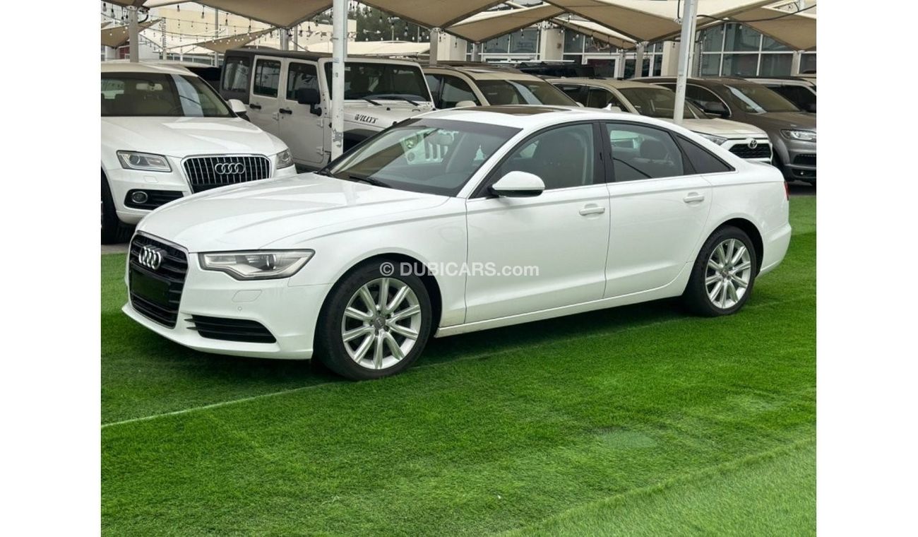 أودي A6 TFSI موديل 2014 GCC CAR PERFECT CONDITION INSIDE AND OUTSIDE FULL OPTION SUN ROOF