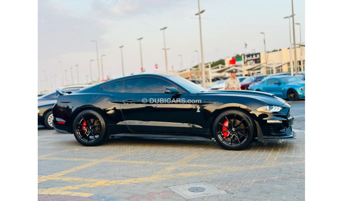 Ford Mustang GT | Monthly AED 1500/- | 0% DP | Super Snake Bodykit | Custom Rims | # 90137