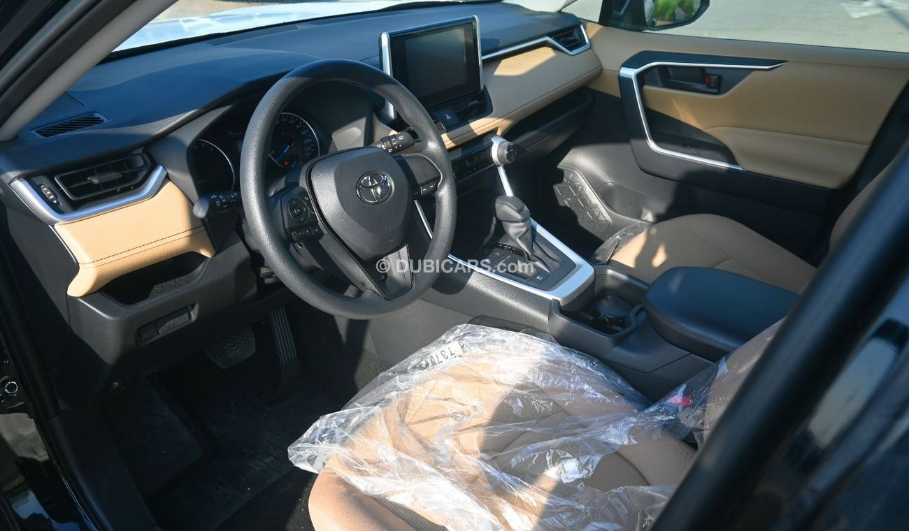 تويوتا راف ٤ Toyota RaV4  2.5L 2024 Hybrid automatic  Drive Mode black outside beige inside