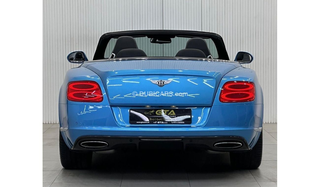 بنتلي كونتيننتال جي تي سي 2013 Bentley Continental GTC Convertible, Full Service History, GCC