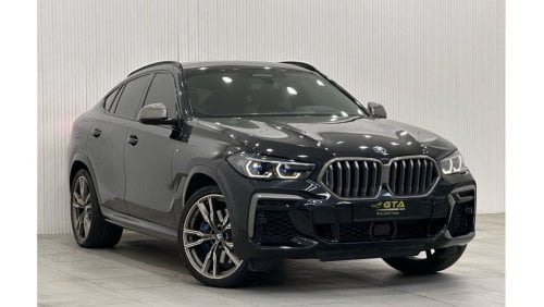 بي أم دبليو X6 2022 BMW X6 M50i, 2027 Agency Service Contract, Full BMW Service History, GCC