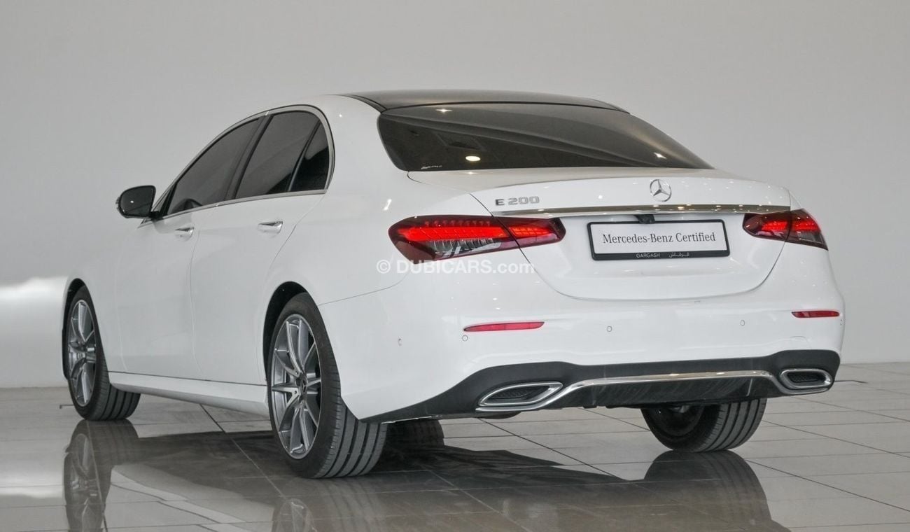 مرسيدس بنز E200 Saloon / Reference: VSB 33065 Certified Pre-Owned with up to 5 Years Service Package* and 5 Years Wa