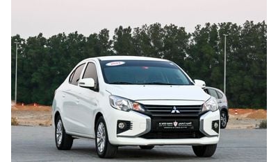 ميتسوبيشي اتراج GLX Mid 1.2L Mitsubishi Attrage 2022 GCC, mid-option, in excellent condition, inside and out