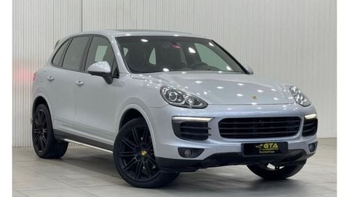 بورش كايان 2018 Porsche Cayenne Platinum Edition, One Year Warranty, Service History, Excellent Condition, GCC