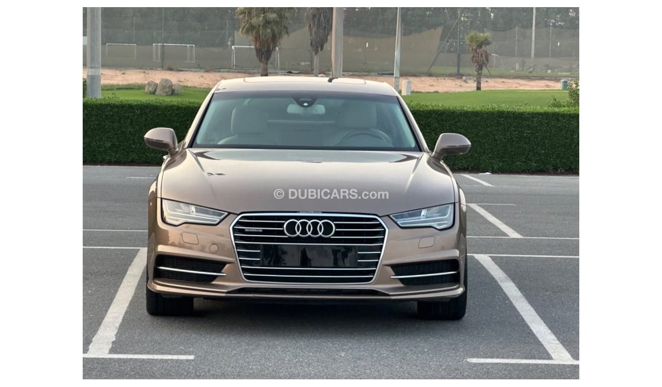 Audi A7 35 FSI quattro Exclusive MODEL 2015 GCC. AR PERFECT CONDITION FULL OPTION S LINE