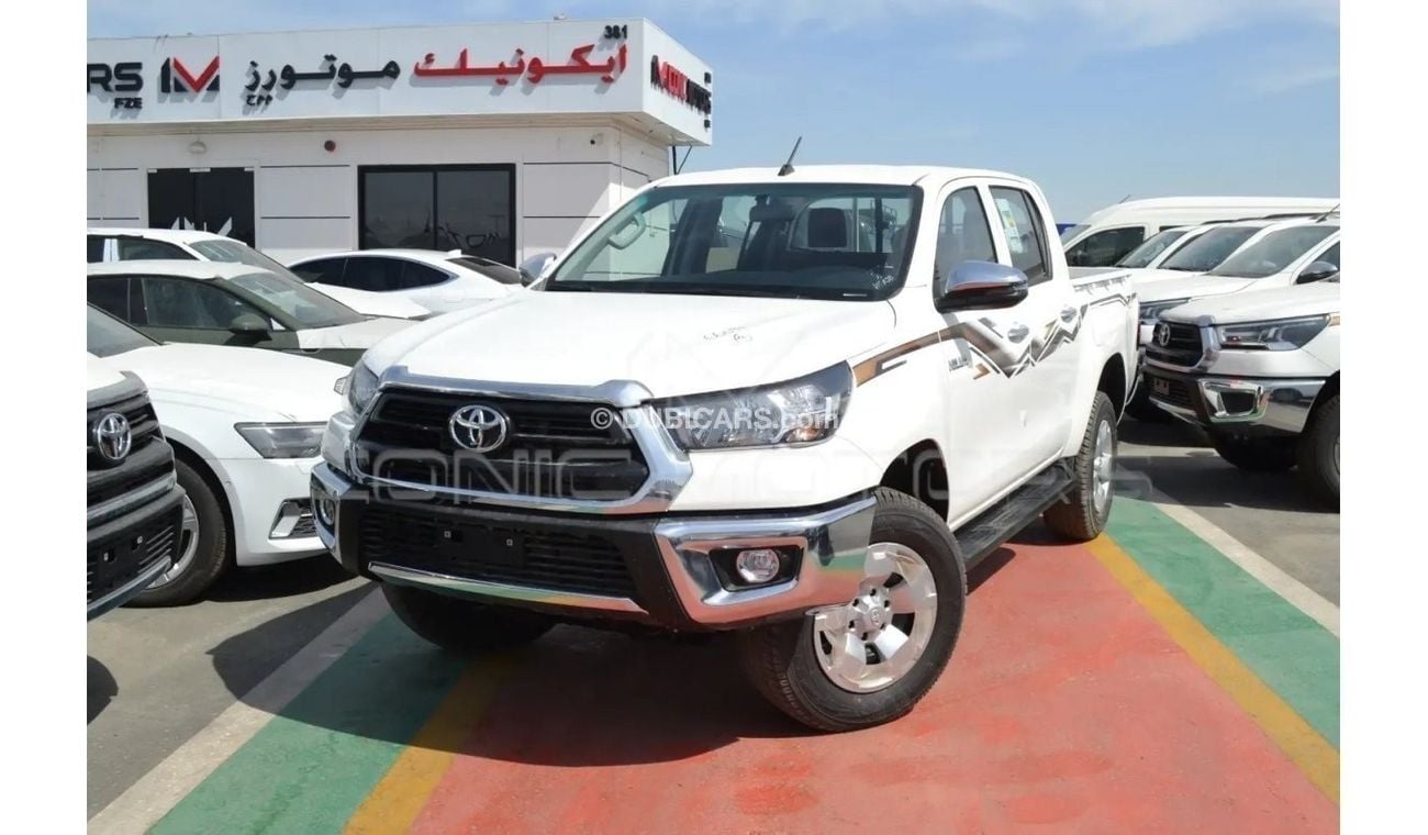 تويوتا هيلوكس 2024 TOYOTA HILUX DC 2.4L DIESEL AUTOMATIC DLX