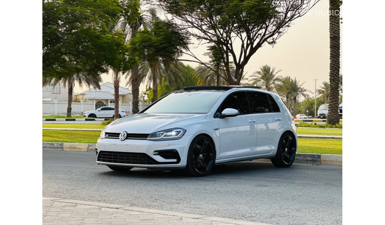 Volkswagen Golf R Sport VOLKSWAGEN GOLF R MODEL 2018 GCC SPACE FULL OPTION ORGINAL PAINT