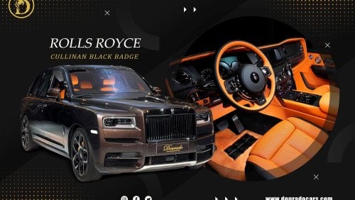 Rolls-Royce Cullinan Black Badge | Brand New | 2024 | Full Option | Brown Obsidian | 1-Month Special Price Offer