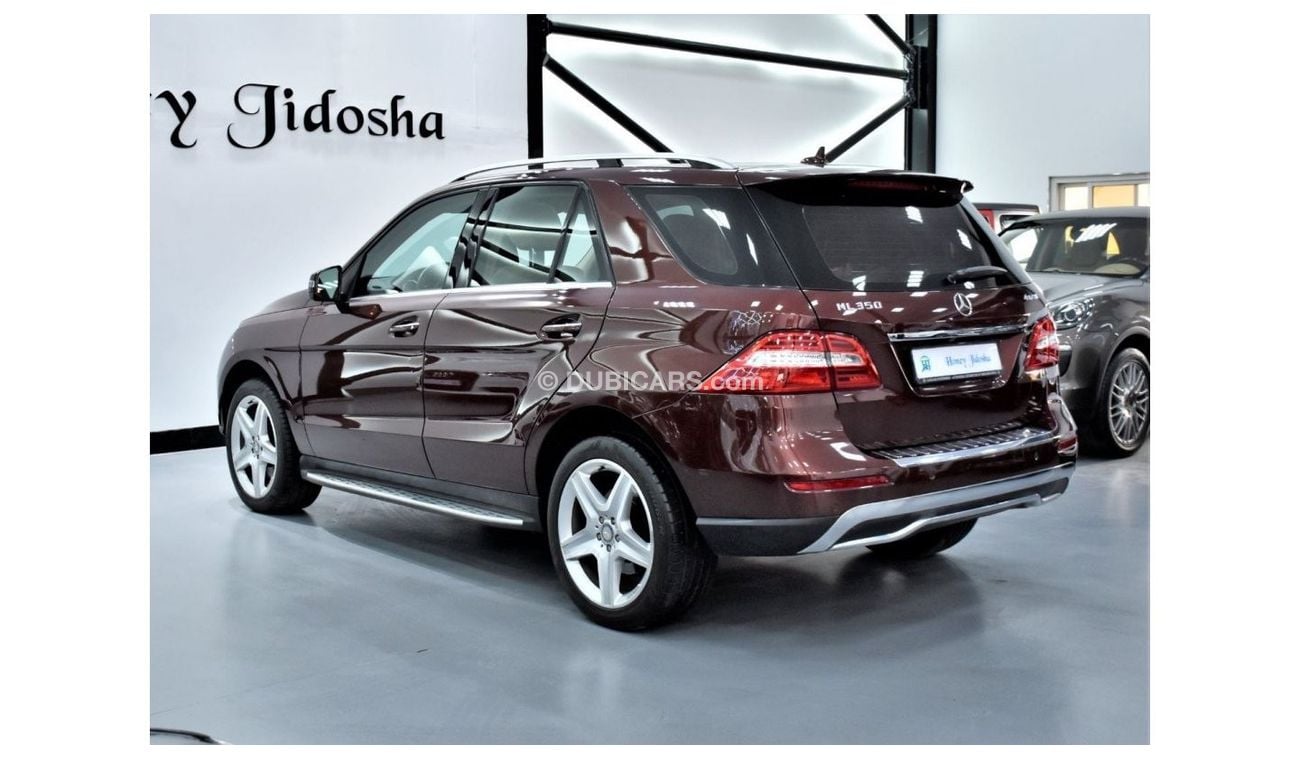 مرسيدس بنز ML 350 EXCELLENT DEAL for our Mercedes Benz ML350 ( 2014 Model ) in Burgundy Color GCC Specs