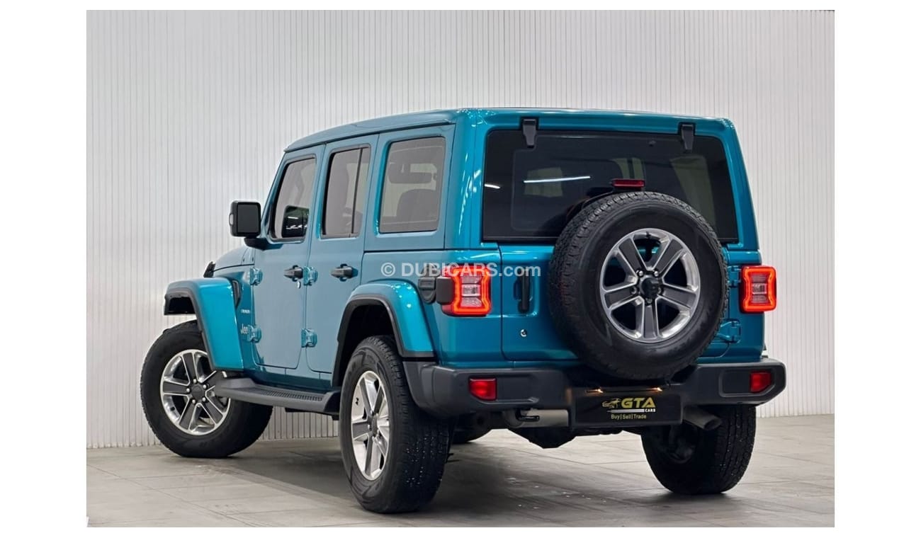 Jeep Wrangler 2020 Jeep Wrangler Unlimited Sahara, October 2025 Jeep Warranty, April 2024 Jeep Service Pack, GCC