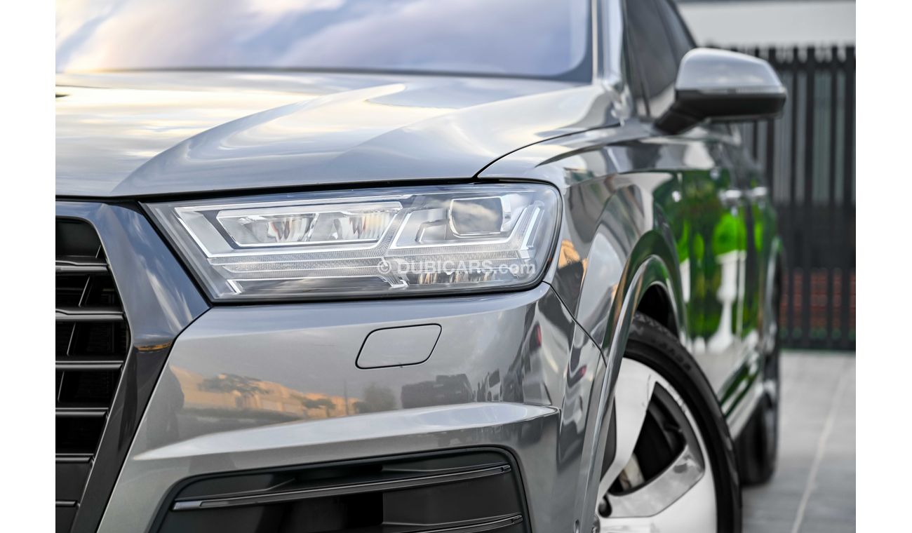 Audi Q7 S Line  | 3,425 P.M | 0% Downpayment | Full Option | Spectacular Condition!