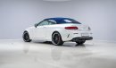 مرسيدس بنز C 63S AMG Cabriolet - 2 Years Approved Warranty - Approved Prepared Vehicle