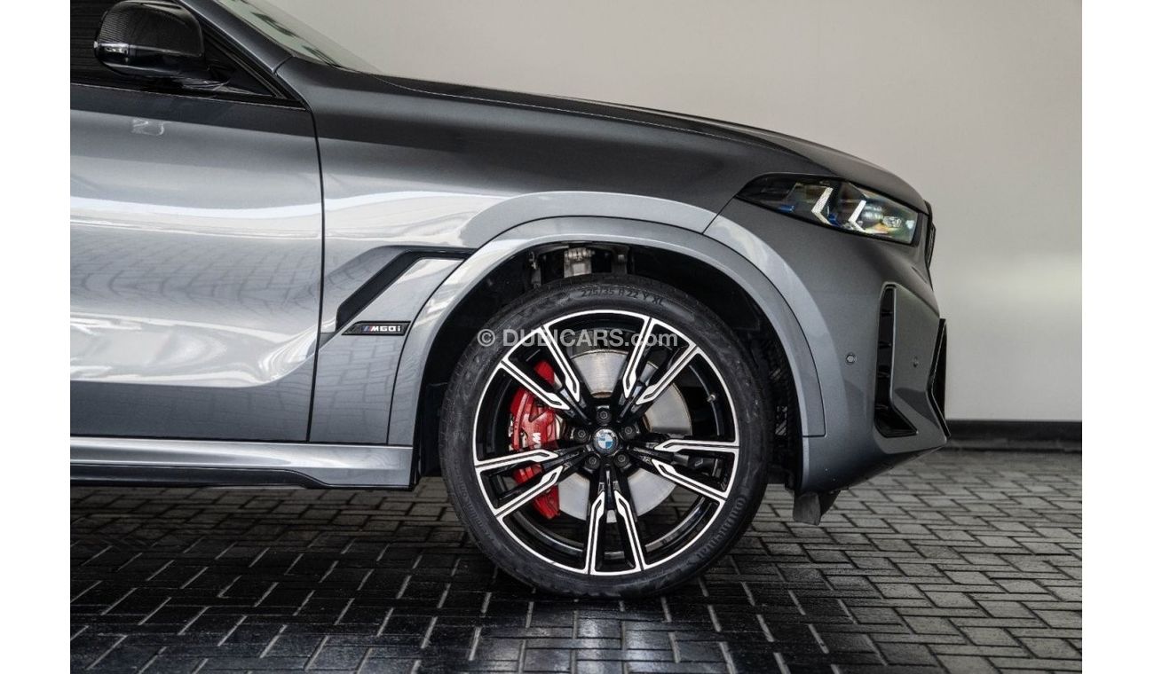 BMW X6M 2024 - BMW X6 M60i -GCC-SERVICE CONTRACT 5 YEARS TILL 11/12/2028 -WARRANTY 5 YEARS TILL 11/12/2028