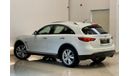 Infiniti QX70 2015 Infiniti QX70, INFINITI Service Contract, Warranty, GCC