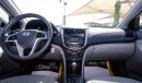 Hyundai Accent GCC SPECIFICATION 1.6L AUTOMATIC