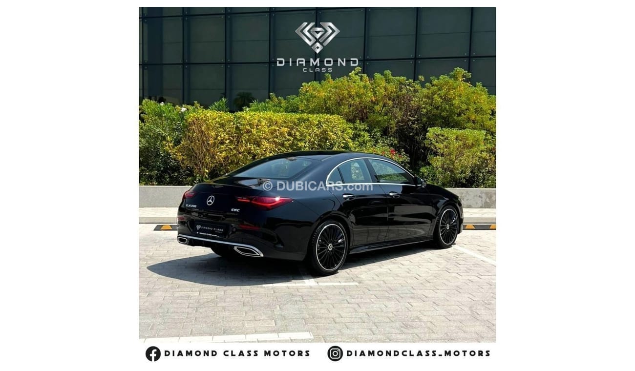 مرسيدس بنز CLA 200 Mercedes CLA 200 AMG Black Edition  2025  GCC Brand New 5 Years Agency Warranty