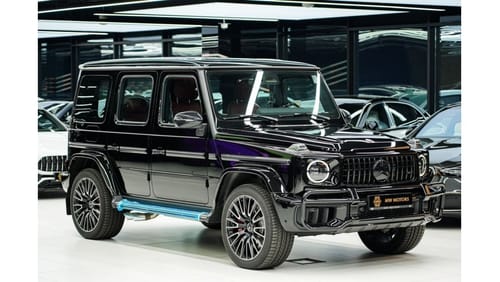 مرسيدس بنز G 63 AMG Mercedes-Benz G 63 | 2025 GCC 0km | Agency Warranty | Double Night Package | 360 View | 22 Inch Rims