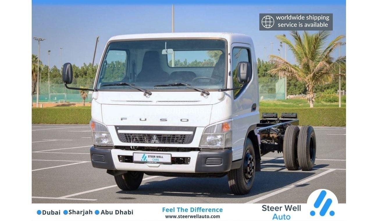 Mitsubishi Canter Fuso Wide Cab Long Chassis – 4.2L Engine with 5 speed MT - Book Now!