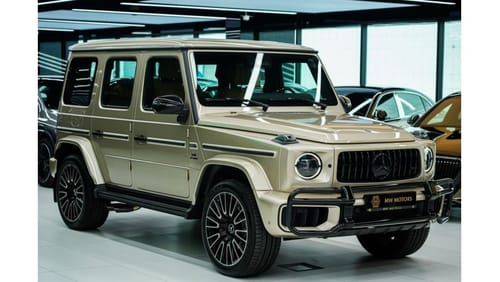 Mercedes-Benz G 63 AMG Mercedes-Benz G63 | 2025 GCC 0km | Agency Warranty | AMG | 22 Inch Rims | Double Night Package