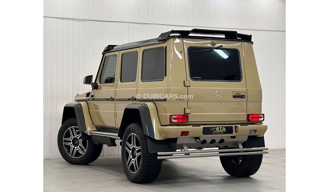 مرسيدس بنز G 500 4X4² Brabus 2016 Mercedes Brabus G500 4×4², Service History, Carbon Fiber Package, Excellent Condition, G