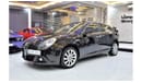 Alfa Romeo Giulietta EXCELLENT DEAL for our Alfa Romeo Giulietta ( 2015 Model ) in Black Color GCC Specs