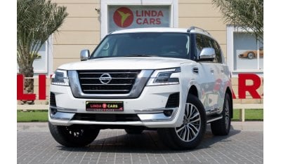 Nissan Patrol SE Platinum City Nissan Patrol Platinum 2021 GCC under Warranty with Flexible Down-Payment.