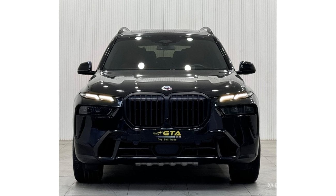 بي أم دبليو X7 2023 BMW X7 xDrive40i M-Sport Pro, Feb 2028 BMW Warranty + Service Pack, Full Options, GCC