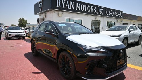 لكزس NX350 LEXUS NX350 F Sport (TAZ A25) 2.4L CUV AWD 5 أبواب ، 360 كاميرا ، رادار ، مغادرة المسار ، مثبت السرع