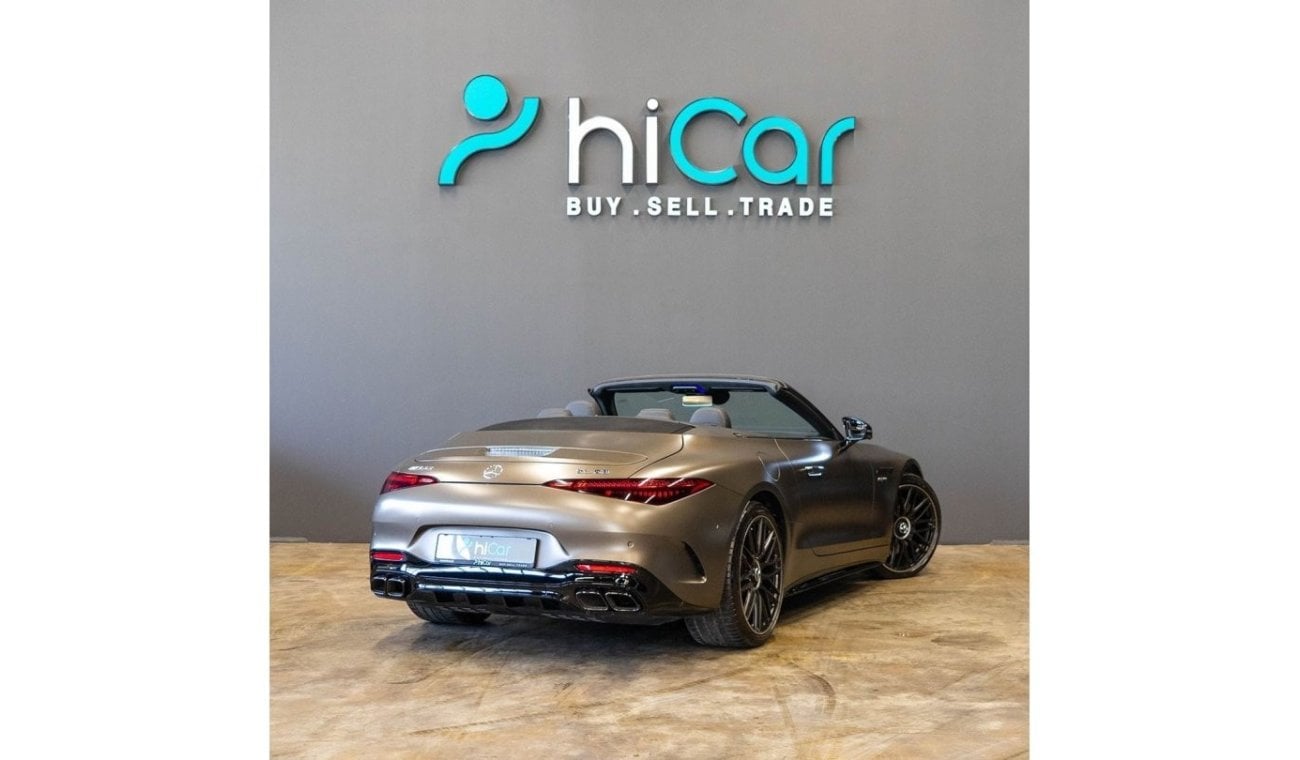 Mercedes-Benz SL 63 AMG AED 9,141 pm • 0% Downpayment • SL63 • 2 Years Warranty