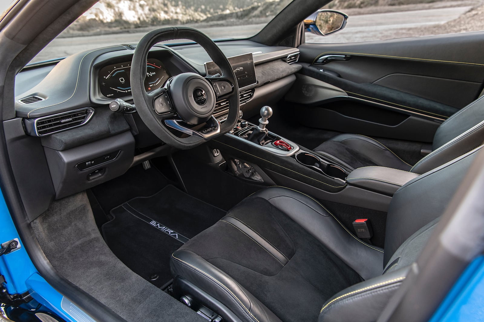 Lotus Emira interior - Cockpit