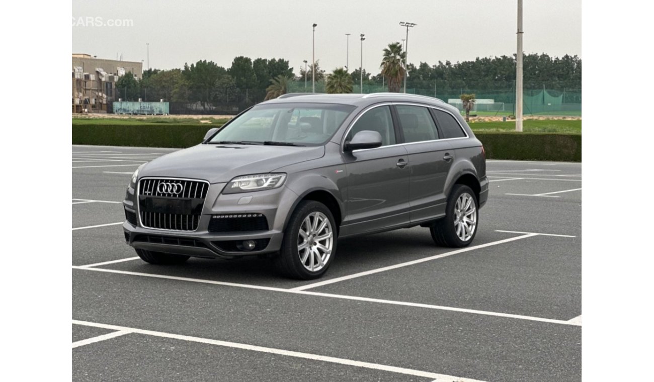 Audi Q7 TFSI quattro Exclusive Sports Style Package MODEL 2014 GCC CA PERFECT CONDITION INSIDE AND OUTSIDE F